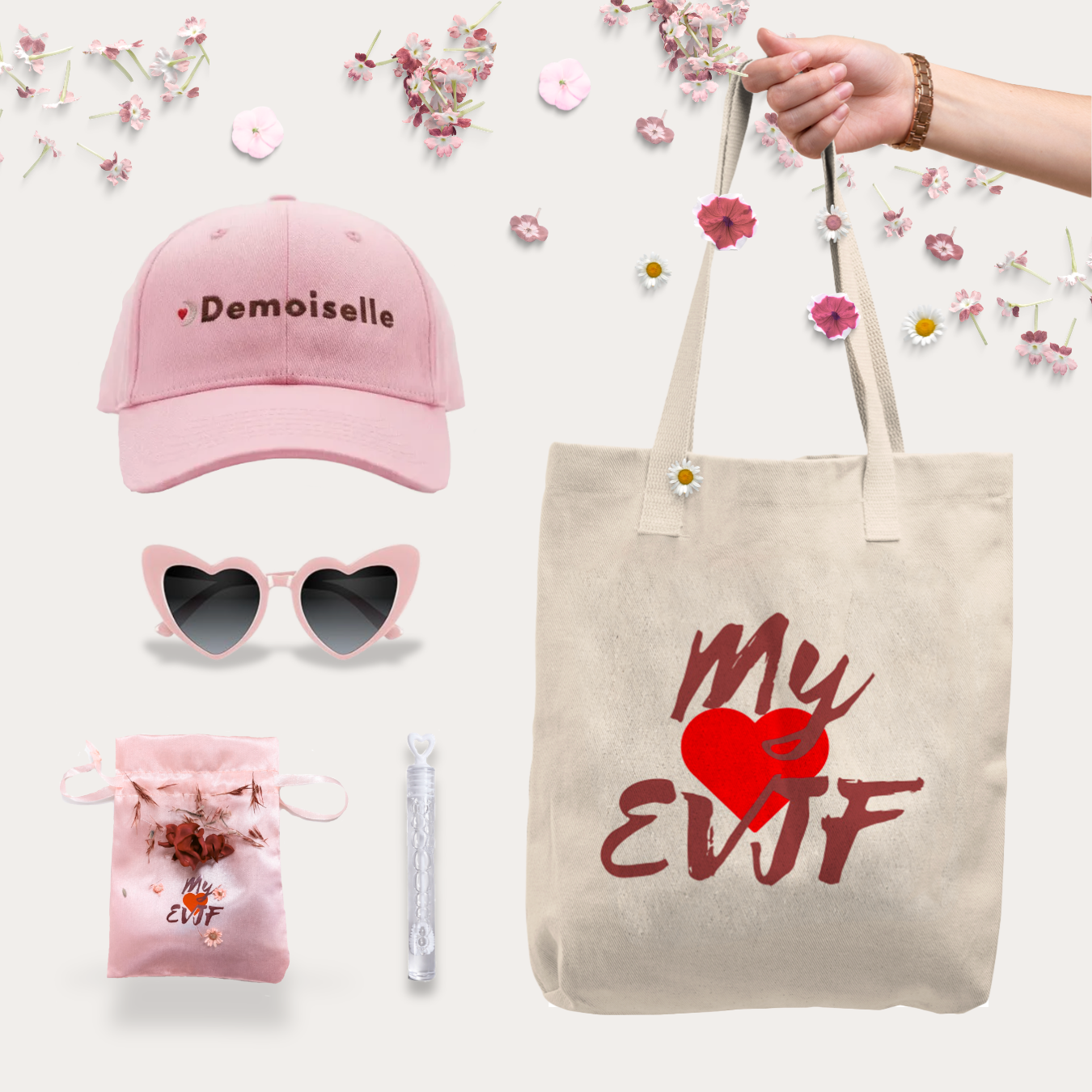 Pack Accessoires spécial Shooting My❤️EVJF