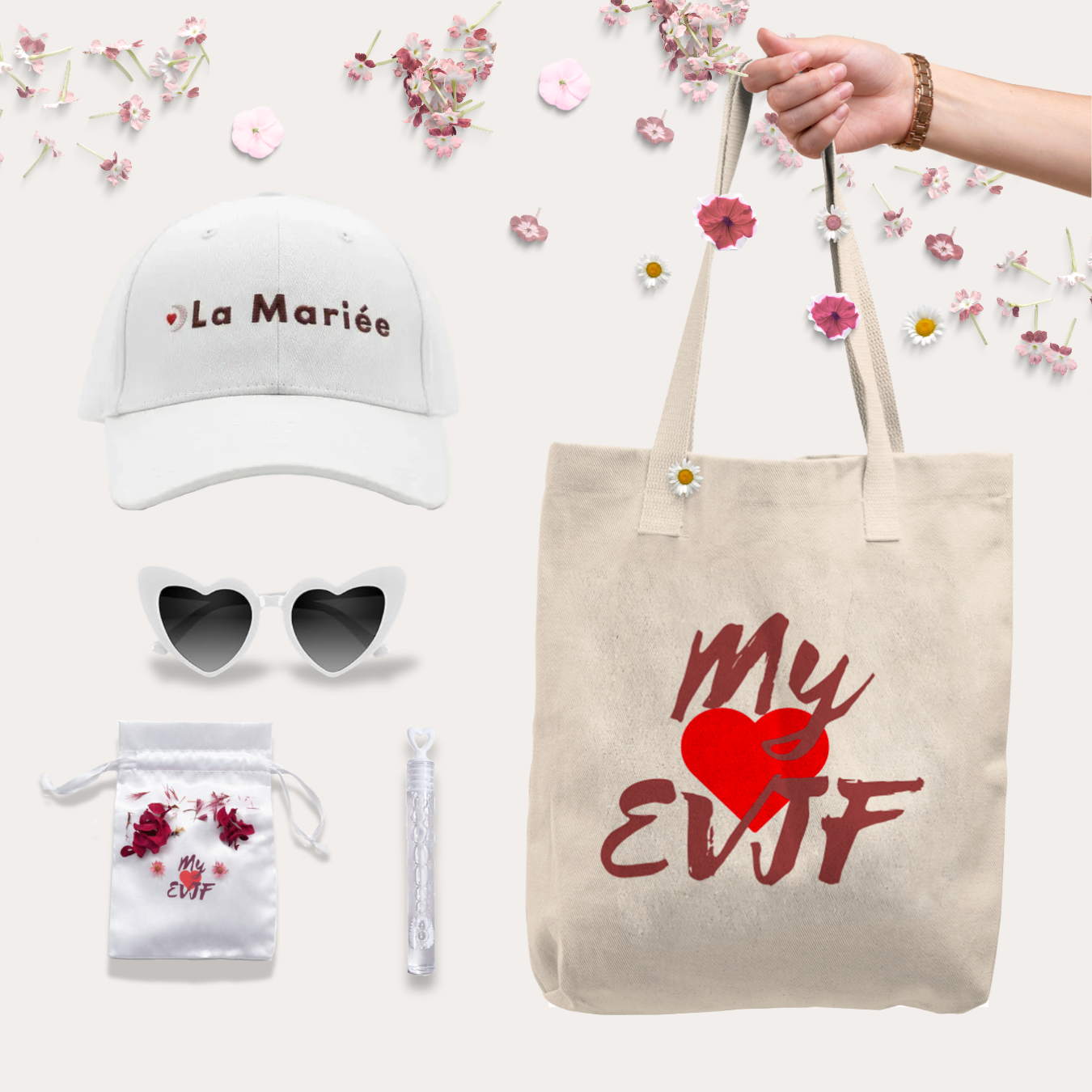 Pack Accessoires spécial Shooting My❤️EVJF